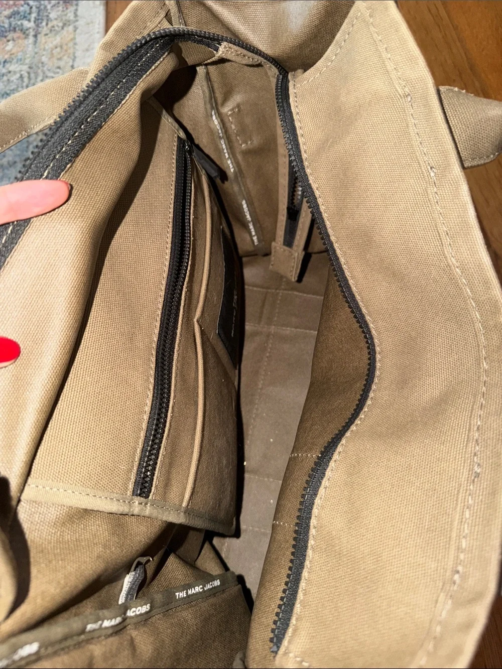 Marc Jacobs The Tote Bag in Olive Large